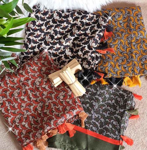 ensemble de foulards 100% viscose couleurs tendances