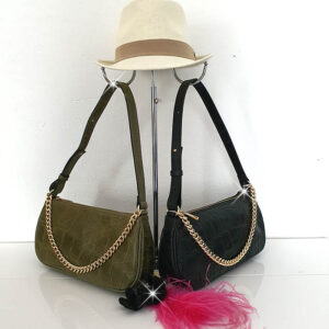 sac cuir prague style croco