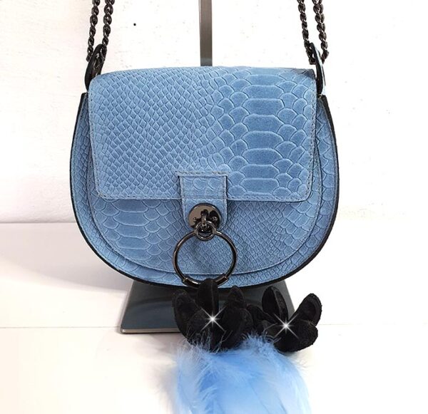 Sac ottawa bleu pastel