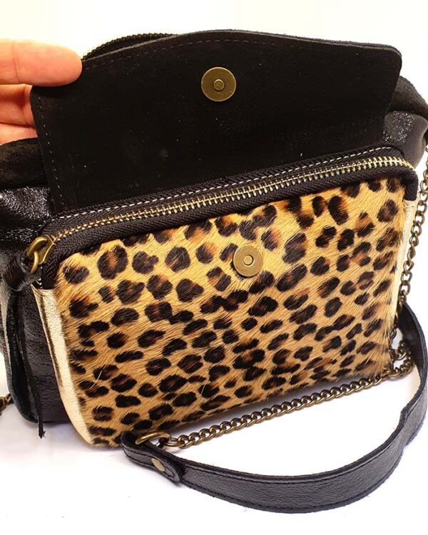 visuel du sav savana pochette avant leopard