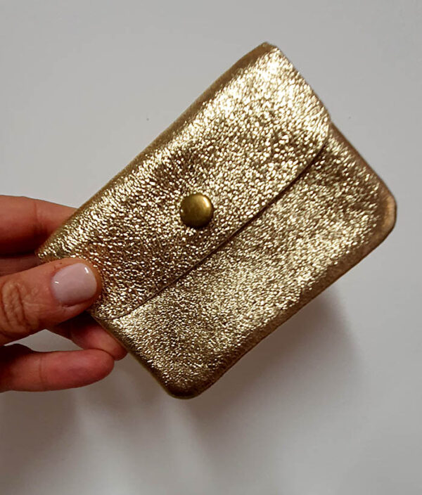 porte monnaie giorginette gold