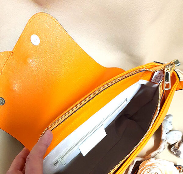 SAC CECILE ORANGE OUVERT